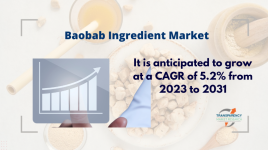 バオバブ原料市場の売上高は2031年までに82億ドルに達する｜機能性食品、飲料、オーガニック化粧品の需要増加が牽引 - Transparency Market Research, Inc.の独占レポート